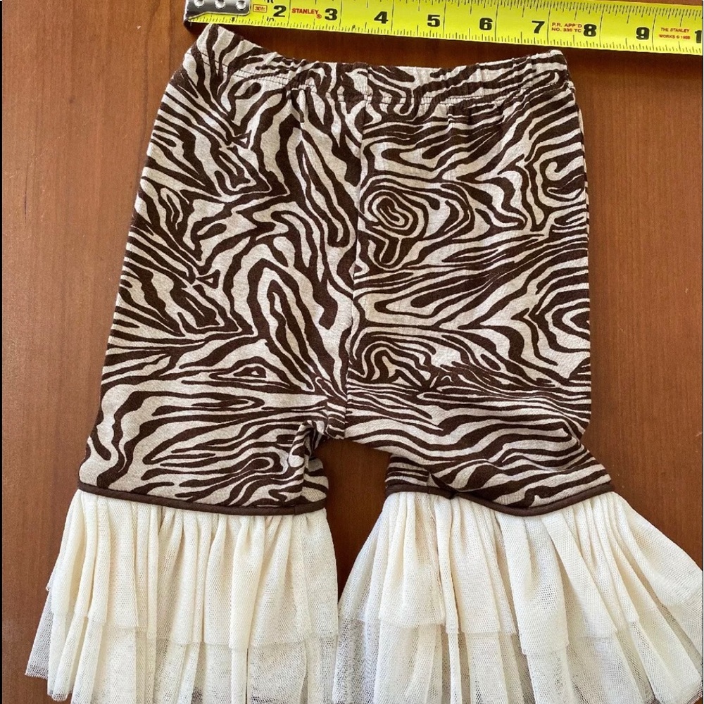 Tallulah Moon zebra pants size 6 months